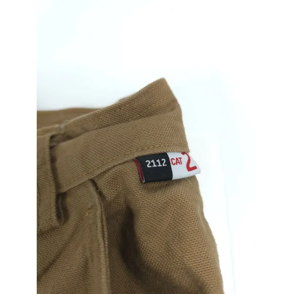 Duluth Trading Men's Fire Hose‎ Relaxed Fit Cargo Work Pants Brown Size 42x30